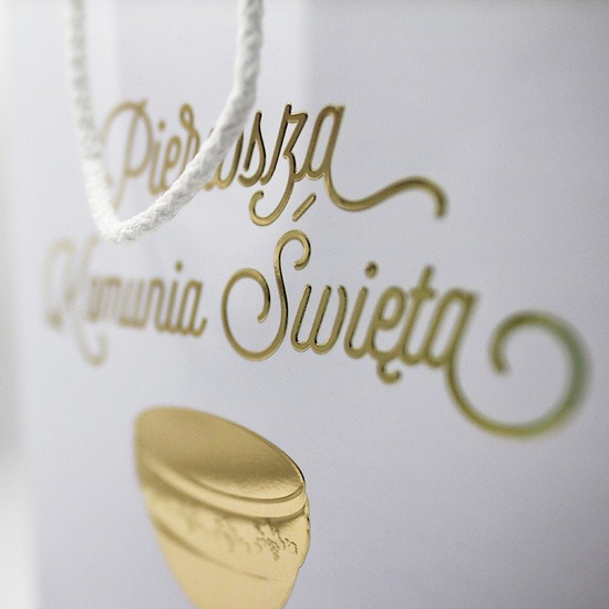 Torba na prezenty komunijne