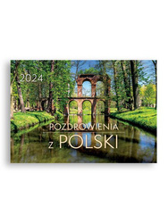 Kalendarz 2024 - Pozdrowienia z Polski