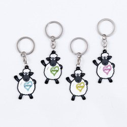 Owieczka z napisem "Jesus" - Brelok gumowy