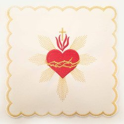 Palka haftowana Serce Jezusa