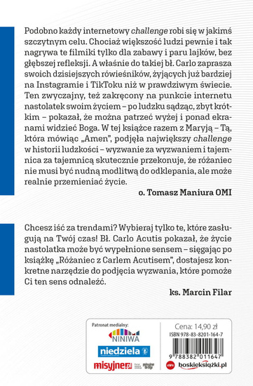 Różaniec z bł. Carlem Acutisem. Podejmij 20 wyzwań Maryi 