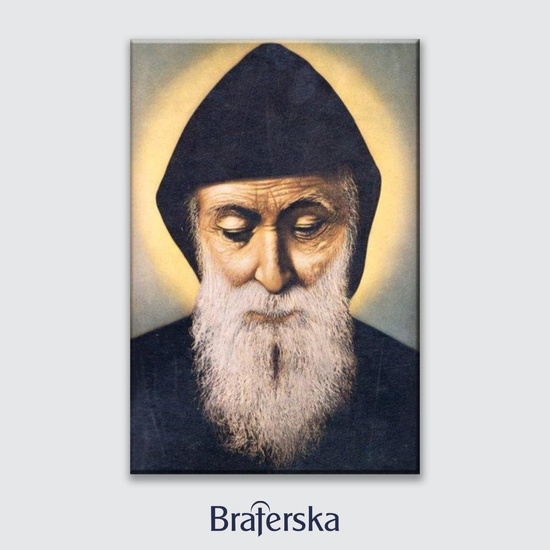 Obraz drukowany - Święty Charbel