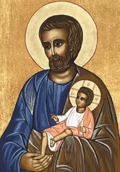 Kartka - Święty Józef