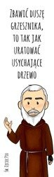 Zakładki dla dzieci - św. Ojciec Pio (50 szt.)
