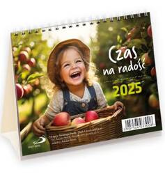 Kalendarz 2025 na biurko - Czas na radość