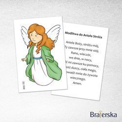 Obrazki dla dzieci. Anioł Stróż.