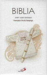 Biblia ST i NT.Pamiątka Sakramentu Chrztu Świętego