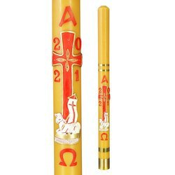 Paschał wosk baranek na krzyżu 3,5 kg