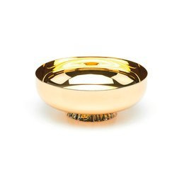 Patena głęboka na nodusie dekorowanym - 14 cm