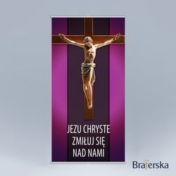 Baner Wielki Post - Jezu zmiłuj się nad nami