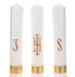 Tryptyk ołtarzowy IHS