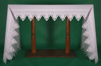 Obrus ołtarzowy - PX biały