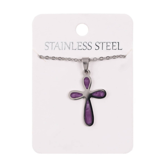 Naszyjnik - krzyżyk - Stainless Steel