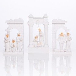 Szopka bożonarodzeniowa - świecąca - Bianco