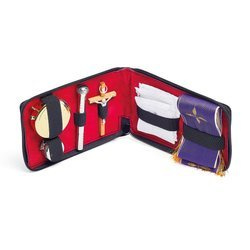 Bursa z wyposażeniem liturgicznym ze skóry cielęcej - 10 cm