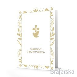 Teczka Sakrament Chrztu Świętego A5 - 10 szt.