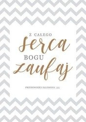 Notatnik A5 - Z całego serca Bogu zaufaj