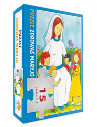 PUZZLE WDS ZDROWAŚ MARYJO – PUZZLE 15 el.