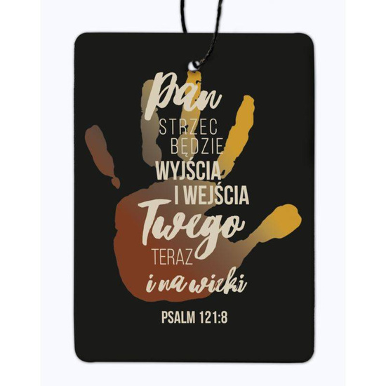 Zawieszka zapachowa - Pan strzec będzie