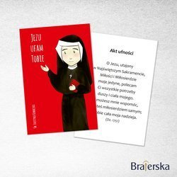 Obrazki dla dzieci. Święta Faustyna Kowalska