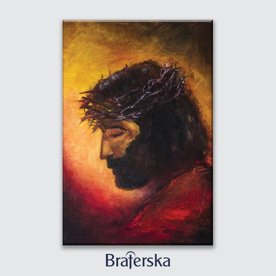 Obraz drukowany - Jezus w koronie cierniowej