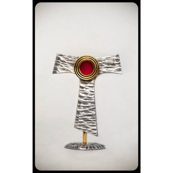 Relikwiarz w formie franciszkańskie TAU - różne rodzaje