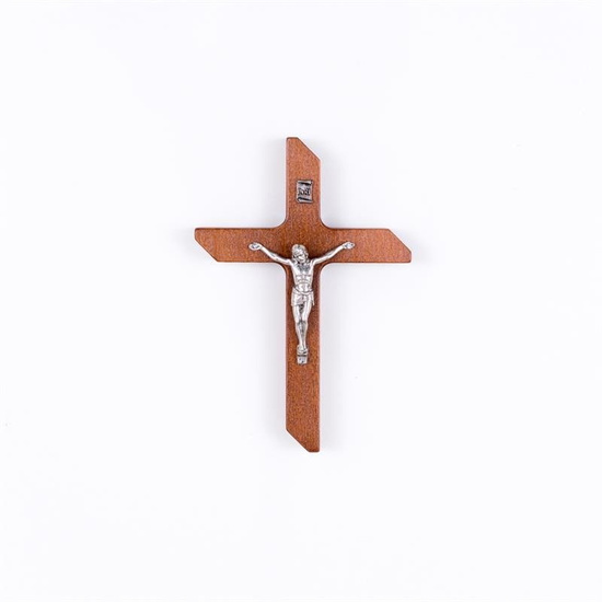Krzyż z drewna bukowego nowoczesny - 22 cm