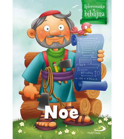 Kolorowanka biblijna Noe