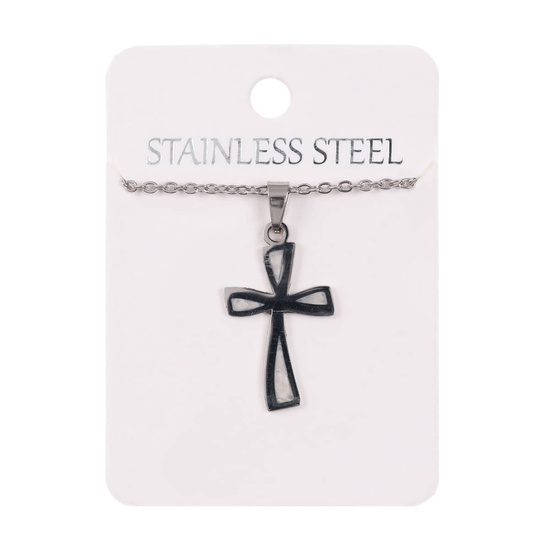 Naszyjnik - krzyżyk - Stainless Steel