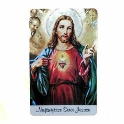 Kartka Najświętsze Serce Jezusa