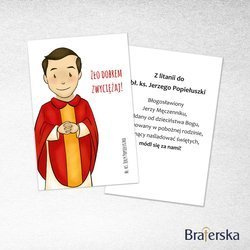 Obrazki dla dzieci. Błogosławiony ks. Jerzy Popiełuszko
