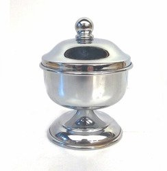 Lavabo mosiężne chromowane z miseczką