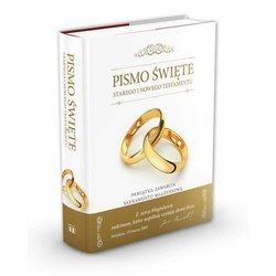 Biblia domowa z obwolutą Pamiątka Sakramentu Małżeństwa