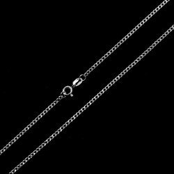 Srebrny łańcuszek - pancerka (1,5 mm)