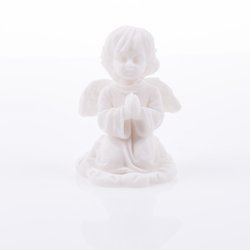 Figurka - aniołek dziewczynka na chmurce - 5,5 cm