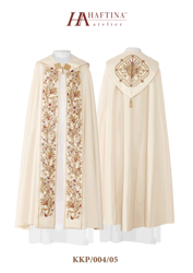 Kapa bogato haftowana "IHS"