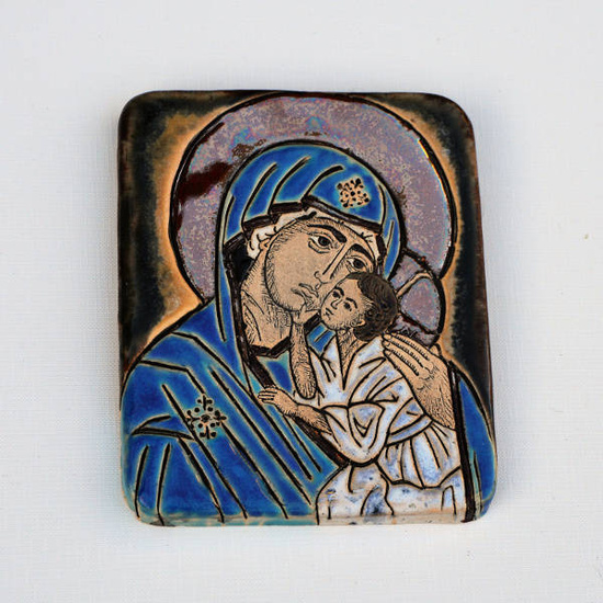 Ikona ceramiczna - MB Jarosławska
