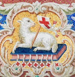 Kartka Braterska Wielkanocna - Baranek