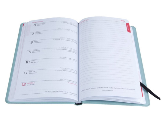 Terminarz PLANER 2025/2026 miętowy