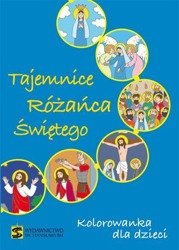 Kolorowanka dla dzieci. Tajemnice Różańca Świętego