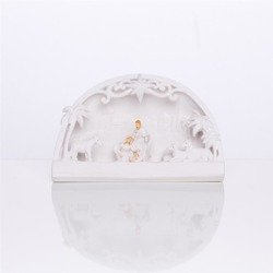 Szopka bożonarodzeniowa - świecąca - Bianco