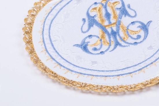 Komplet Kielichowy okrągły Maryjny