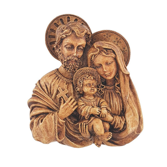 Płaskorzeźba - Święta Rodzina - 12,5 cm