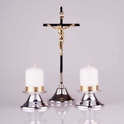 Komplet kolędowy - metalowy prosty 21 cm