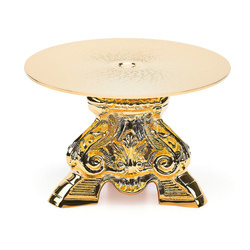 Tron pod monstrancję z barokową podstawą - 13 cm