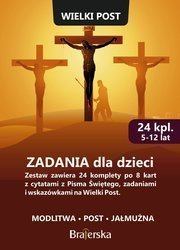 Zadania na Wielki Post dla dzieci - zestaw 24 kpl.