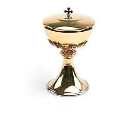 Puszka z ornamentem "winne grona" - 20 cm