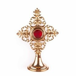 Relikwiarz pozłacany