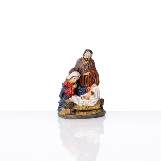 Szopka bożonarodzeniowa - Święta Rodzina - 6 cm - Classic