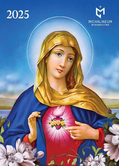 Kalendarz Maryjny Mały - WERSJA II (Serce) 